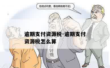 逾期支付资源税-逾期支付资源税怎么算