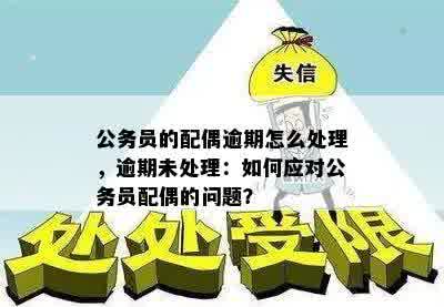 公务员的配偶逾期怎么处理，逾期未处理：如何应对公务员配偶的问题？