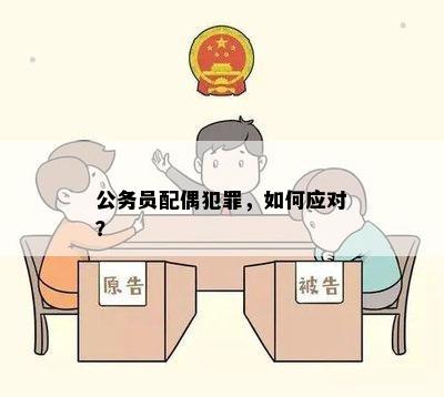 公务员配偶犯罪，如何应对？