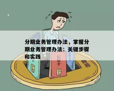 分期业务管理办法，掌握分期业务管理办法：关键步骤和实践