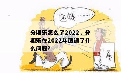 分期乐怎么了2022，分期乐在2022年遭遇了什么问题？