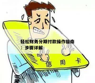 轻松财务分期付款操作指南：步骤详解