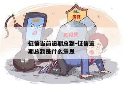 征信当前逾期总额-征信逾期总额是什么意思