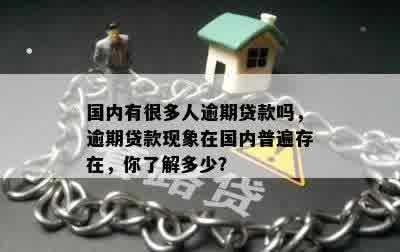 国内有很多人逾期贷款吗，逾期贷款现象在国内普遍存在，你了解多少？