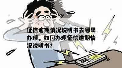 征信逾期情况说明书去哪里办理，如何办理征信逾期情况说明书？