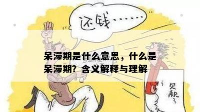 呆滞期是什么意思，什么是呆滞期？含义解释与理解