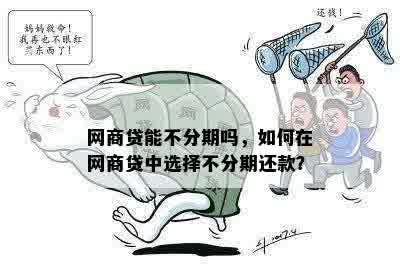 网商贷能不分期吗，如何在网商贷中选择不分期还款？