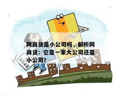 网商贷是小公司吗，解析网商贷：它是一家大公司还是小公司？