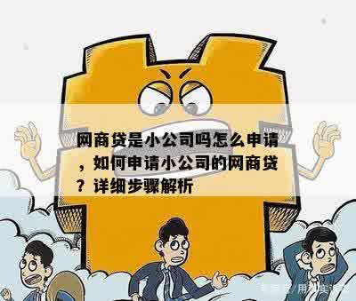 网商贷是小公司吗怎么申请，如何申请小公司的网商贷？详细步骤解析