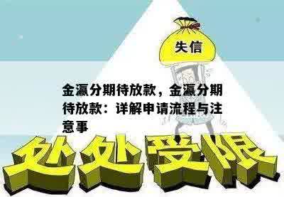 金瀛分期待放款，金瀛分期待放款：详解申请流程与注意事