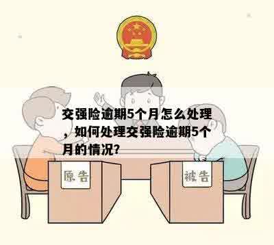 交强险逾期5个月怎么处理，如何处理交强险逾期5个月的情况？