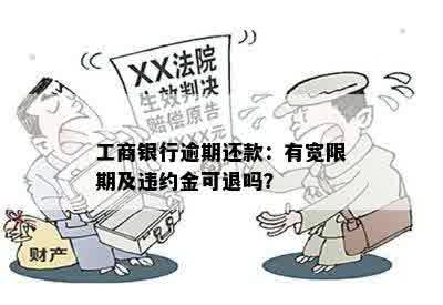 工商银行逾期还款：有宽限期及违约金可退吗？