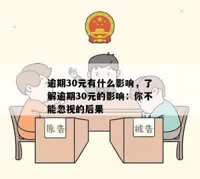 逾期30元有什么影响，了解逾期30元的影响：你不能忽视的后果