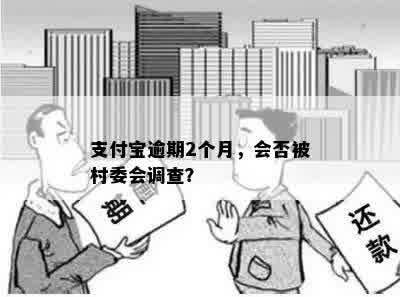 支付宝逾期2个月，会否被村委会调查？