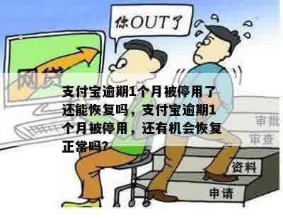 支付宝逾期1个月被停用了还能恢复吗，支付宝逾期1个月被停用，还有机会恢复正常吗？