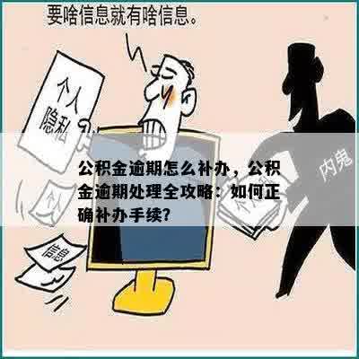 公积金逾期怎么补办，公积金逾期处理全攻略：如何正确补办手续？