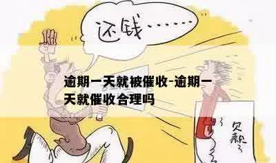 逾期一天就被催收-逾期一天就催收合理吗