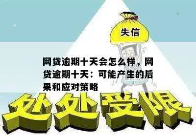 网贷逾期十天会怎么样，网贷逾期十天：可能产生的后果和应对策略