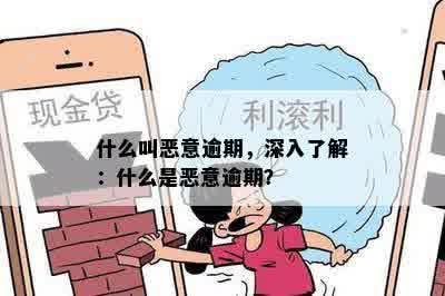 什么叫恶意逾期，深入了解：什么是恶意逾期？