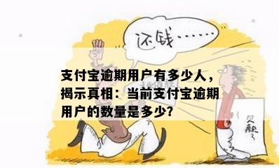 支付宝逾期用户有多少人，揭示真相：当前支付宝逾期用户的数量是多少？