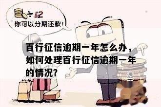 百行征信逾期一年怎么办，如何处理百行征信逾期一年的情况？