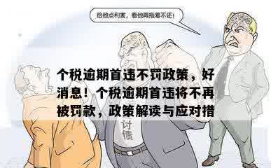 个税逾期首违不罚政策，好消息！个税逾期首违将不再被罚款，政策解读与应对措