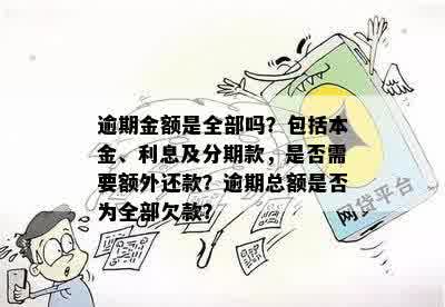 逾期金额是全部吗？包括本金、利息及分期款，是否需要额外还款？逾期总额是否为全部欠款？