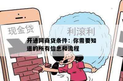 开通网商贷条件：你需要知道的所有信息和流程