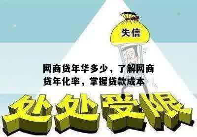 网商贷年华多少，了解网商贷年化率，掌握贷款成本