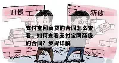 支付宝网商贷的合同怎么查看，如何查看支付宝网商贷的合同？步骤详解