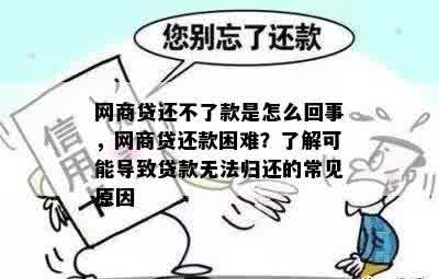 网商贷还不了款是怎么回事，网商贷还款困难？了解可能导致贷款无法归还的常见原因