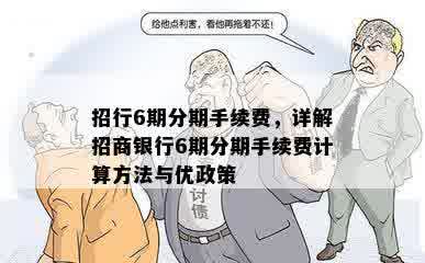 招行6期分期手续费，详解招商银行6期分期手续费计算方法与优政策