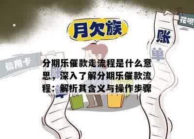 分期乐催款走流程是什么意思，深入了解分期乐催款流程：解析其含义与操作步骤