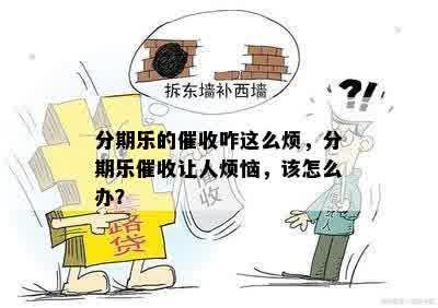 分期乐的催收咋这么烦，分期乐催收让人烦恼，该怎么办？