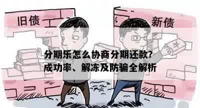 分期乐怎么协商分期还款？成功率、解冻及防骗全解析