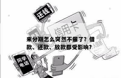 来分期怎么突然不催了？借款、还款、放款都受影响？