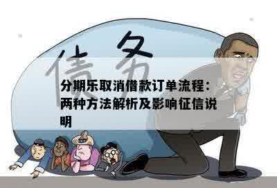 分期乐取消借款订单流程：两种方法解析及影响征信说明