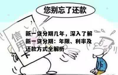 新一贷分期几年，深入了解新一贷分期：年限、利率及还款方式全解析