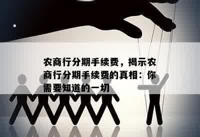 农商行分期手续费，揭示农商行分期手续费的真相：你需要知道的一切