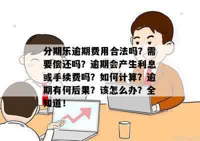 分期乐逾期费用合法吗？需要偿还吗？逾期会产生利息或手续费吗？如何计算？逾期有何后果？该怎么办？全知道！