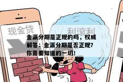 金瀛分期是正规的吗，权威解答：金瀛分期是否正规？你需要知道的一切！