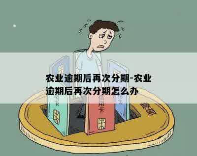 农业逾期后再次分期-农业逾期后再次分期怎么办