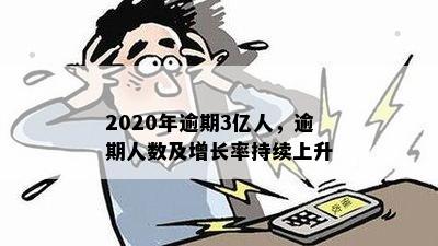 2020年逾期3亿人，逾期人数及增长率持续上升