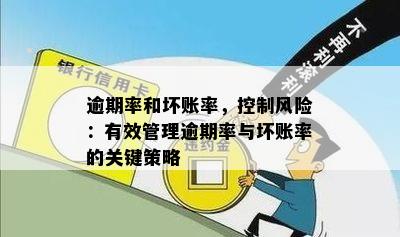 逾期率和坏账率，控制风险：有效管理逾期率与坏账率的关键策略