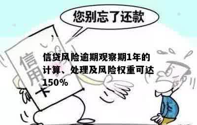 信贷风险逾期观察期1年的计算、处理及风险权重可达150%