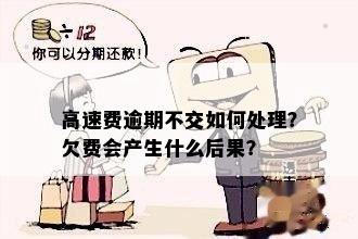 高速费逾期不交如何处理？欠费会产生什么后果？