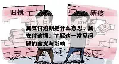 翼支付逾期是什么意思，翼支付逾期：了解这一常见问题的含义与影响