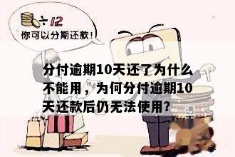 分付逾期10天还了为什么不能用，为何分付逾期10天还款后仍无法使用？