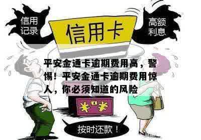 平安金通卡逾期费用高，警惕！平安金通卡逾期费用惊人，你必须知道的风险