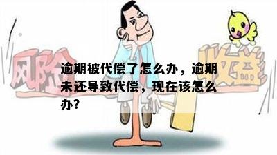 逾期被代偿了怎么办，逾期未还导致代偿，现在该怎么办？